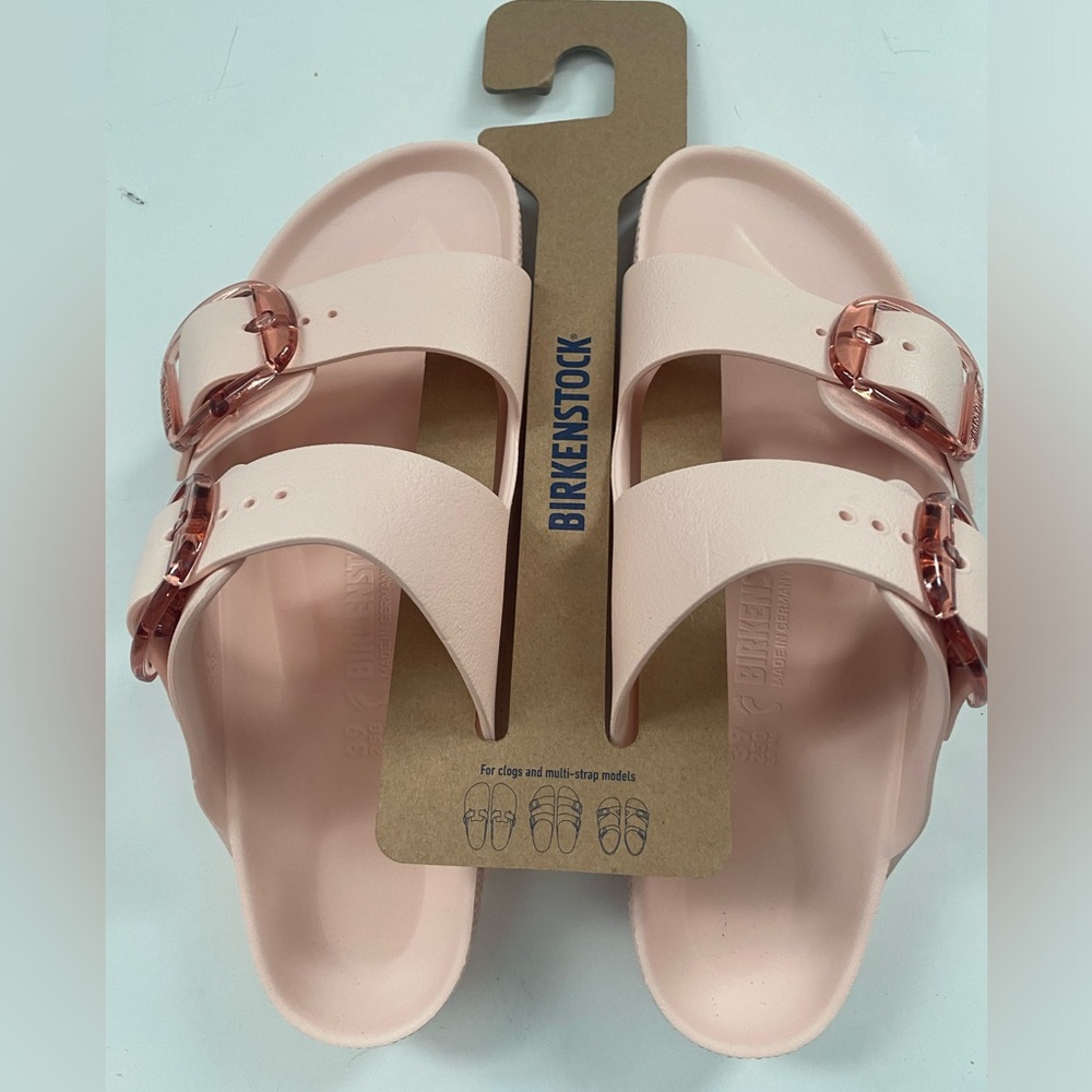 Birkenstock Arizona EVA fondant pink big buckle Sandal 39 Fits sizes 8M -8.5M